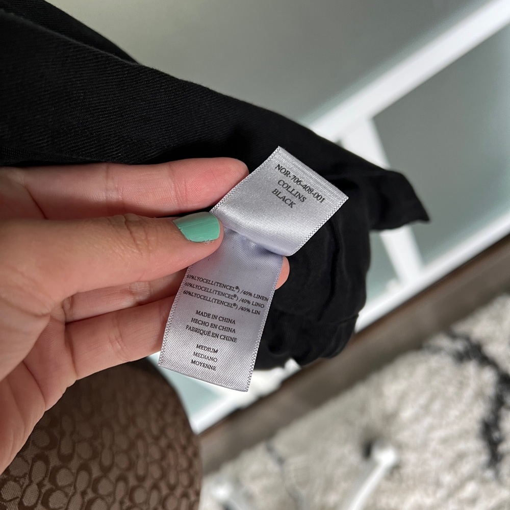 Rails Collins Military Jacket Black Size Medium - image 4